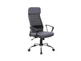 Töötool DARLA, 62x63xH116-126cm, hall, polüesterkangas, metall