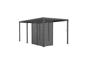 Lamellsein varikatusele MIRADOR-80/88, tumehall