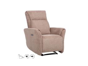 Tugitool HEIDY elektriline recliner 79x97xH104cm, helepruun