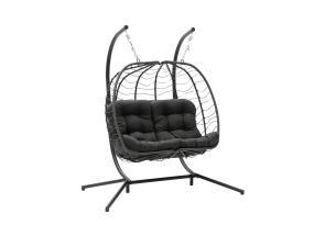 Ripptool FINSE 2-kohaline 157x110xH196cm, tumehall