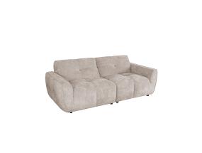 Diivan DAMALI 2-kohaline 194x96xH81cm, helepruun