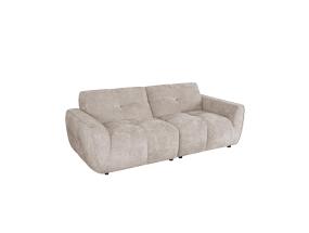 Diivan DAMALI 3-kohaline 224x96xH81cm, helepruun