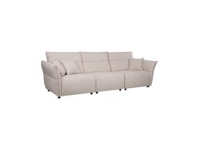 Diivan CALLA 4-kohaline 284x100xH92cm, kaeravalge