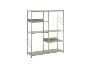 Riiul DIMITRA 100x30x124cm, hall