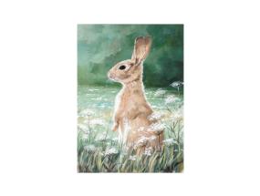 Õlimaal 50x70cm, jänes aasal