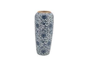 Vaas TITAN STONE D17xH34cm, sinine lill