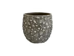 Lillepott SUNNY SHELL D35.5xH33cm, beež