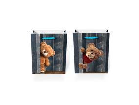 Kinkekott TEDDY BEAR XL, 40x56x18cm, mix