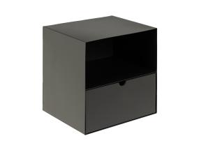 Öökapp JOLIET 30x25xH30cm, must