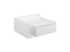 Öökapp ASHLAN 40x32xH16,5cm, valge