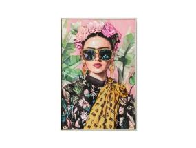 Maal raamiga FAMOUS 82.5x122.5cm, "Frida"