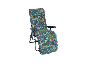 Lamamistool BADEN-BADEN õitsvate lilledega kate