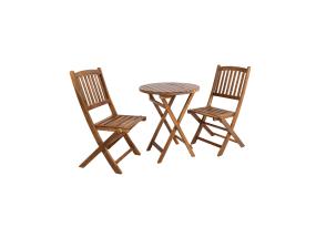 Rõdukomplekt GWEN D60cm laud ja 2 tooli