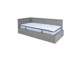 Voodi JASPER 90x200cm, madratsiga HARMONY DUO, hall