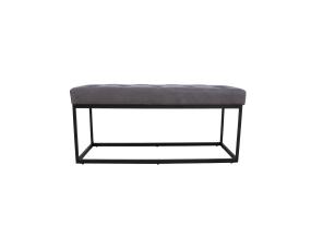 Pink BRIGITE 100x35xH47cm, hall, metall, polüesterkangas