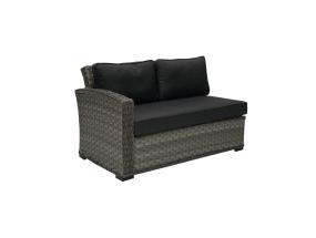 Mooduldiivan GENEVA 2-kohaline 132x81xH78, vasaku käetoega, hall