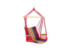 Ripptool HIP punasetriibuline, puuvill