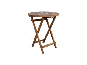 Laud GWEN D60xH72cm, akaatsia