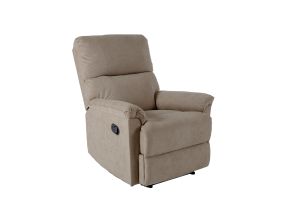 Tugitool GUSTAV manuaalne recliner 80x92xH104cm, tumebeež