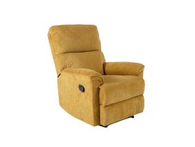 Tugitool GUSTAV manuaalne recliner 80x92xH104cm, kollane