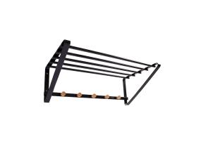 Seinanagi - riiul FOREST 60x33x20cm, must