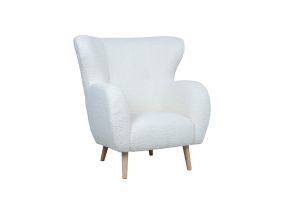 Tugitool ELISA 91x88x98cm, soe valge