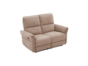 Diivan DAMIKA 2-kohaline elektriline recliner 143x92xH103cm, helepruun