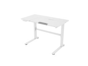 Laste töölaud ERGO KID 1-mootoriga 112x60xH56-80cm, valge