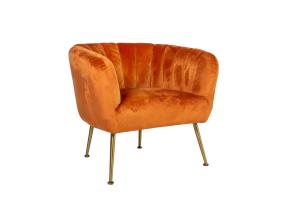 Tugitool TUCKER 78x71xH69cm, ookerpunane