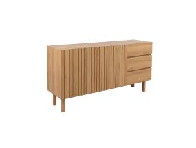 Kummut SUNNY 150x40xH80cm, melamiin tamm