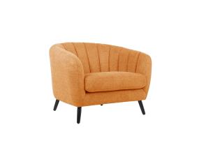 Tugitool MELODY oranþ, 100x88xH76cm, puit, vineer, polüesterkangas