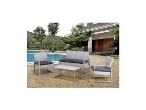 Aiamööblikomplekt VICTORIA laud, pink ja 2 tooli