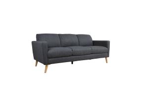 Diivan KAILI 3-kohaline 200x83xH84cm, tumehall