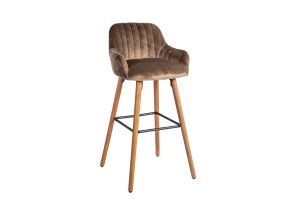 Bar stool ARIEL brown