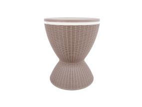 Bar set BELLE 3 in 1, grey plastic
