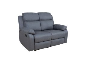 Diivan REX 2-kohaline manuaalne recliner 133x81xH103cm, tumehall