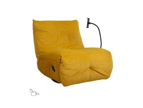 Puhketool WIN-WIN manuaalne recliner 80x95xH90cm, kollane