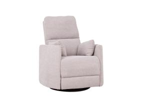 Tugitool STINA kiikuv ja pöörlev manuaalne recliner 83x88xH100cm, hall