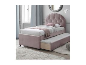 Bed LARA 90x205cm, without mattress, purple pink