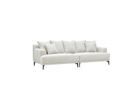 Diivan MAGNOLIA 4-kohaline 264x96xH76cm, helebeež