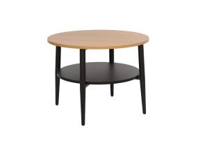 Diivanilaud HECTOR 60x60xH45cm, saar/must