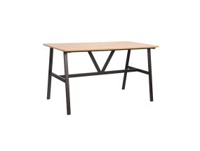 Söögilaud SVEA 140x70xH76cm, saar/must