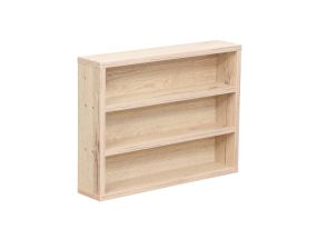 Riiul LESTER 48x10xH36cm, hele melamiin