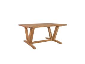 Laud KATALINA 220x100xH78cm, taaskasutatud tiikpuu