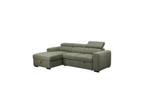 Nurgadiivanvoodi ODELIA VN 252x165xH82/100cm, heleroheline