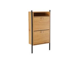 Jalatsikapp AALBORG 55,6x26xH91,5cm, tamm