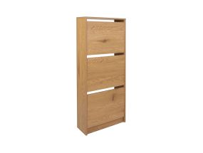 Jalatsikapp AALBORG 49x18xH122cm, tamm