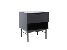 Öökapp SEQUENCE 45x40xH55cm, must 3D