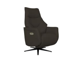 Tugitool DAYANA elektriline recliner 74x84xH115cm, pruun nahk