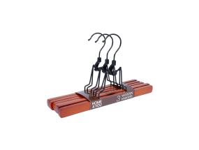 Riidepuud pükstele 3tk/komplektis, puit, pruun